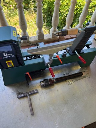 Torno de madera Parkside