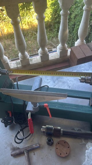 Torno de madera Parkside