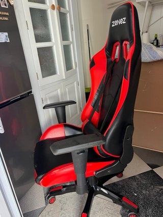Silla Gamer Negra y Roja