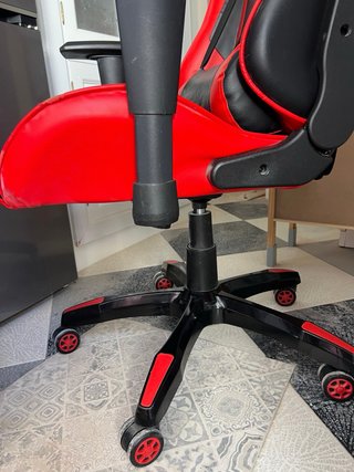 Silla Gamer Negra y Roja