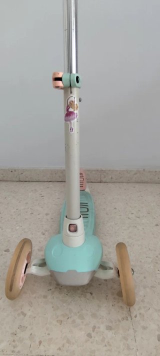 Patinete infantil 3 ruedas con luces
