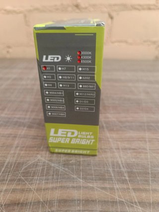 Kit Bombillas LED H1 Coche Mando Tricolor