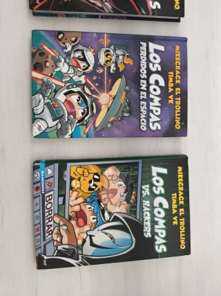 Libros, los Compy la entidad., libro número 5, 6,7