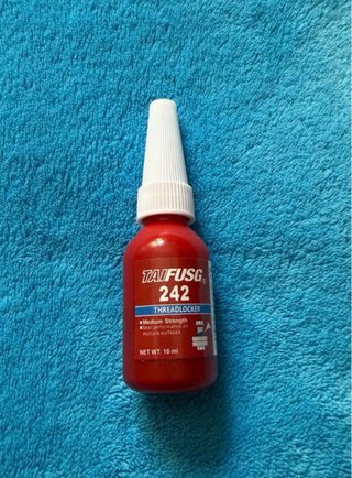 1- Fijatornillos 242 10ml azul
