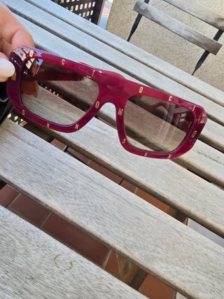 Gafas de sol Moschino Morado y Dorado