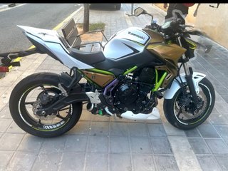 Protector Kawasaki Z650 2024 Blanco