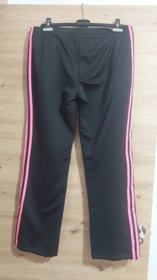 Pantalón Adidas Mujer Negro y Rosa