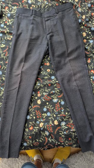 Traje de vestir Zara Gris Talla M