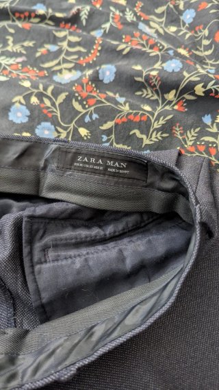 Traje de vestir Zara Gris Talla M