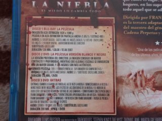 La Niebla Blu-ray Edición Especial 3 Discos