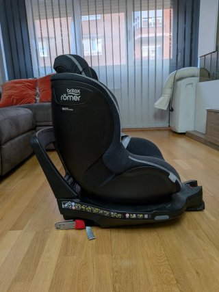 Silla Coche Britax Römer Dualfix i-Size + funda
