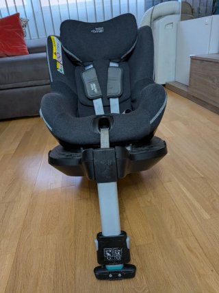 Silla Coche Britax Römer Dualfix i-Size + funda
