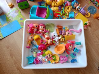 Lote Pinypon Burger y Accesorios