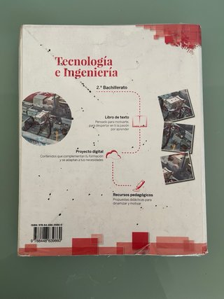 Tecnología e ingeniería, 2 bachillerato