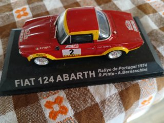 2 Fiat 124 Abarth Rally 1/43,VenduteancheSep.