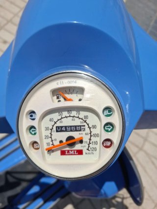 LML Star Deluxe Azul Scooter manual