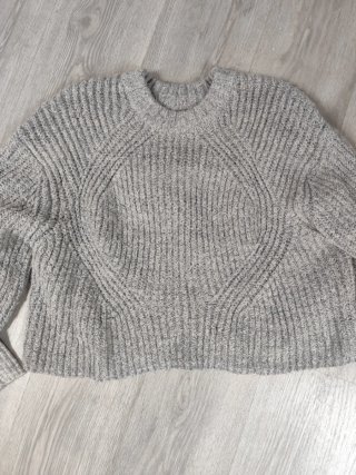 Jersey gris de punto