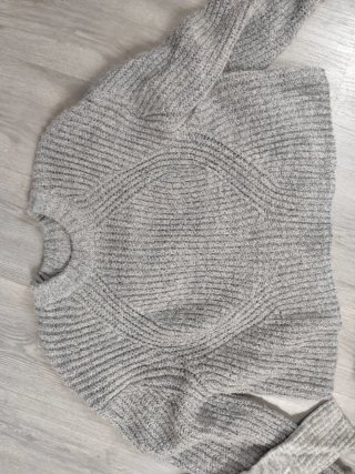 Jersey gris de punto