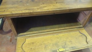 Baúl de madera maciza