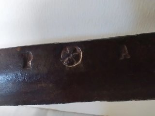 Antico attrezzo falegname restaurato inizi '900