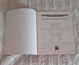 Pantalla Dungeon Master Advanced D&D