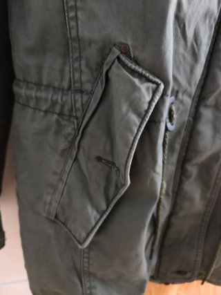Abrigo militar Pull and Bear talla M