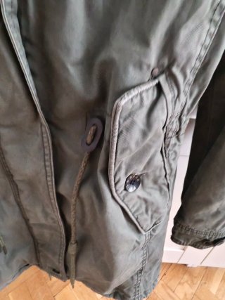 Abrigo militar Pull and Bear talla M
