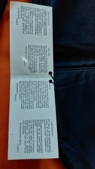 Pochette Pasa's pelle vitello nylon vintage anni90
