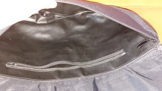 Pochette Pasa's pelle vitello nylon vintage anni90