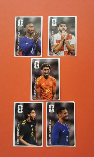 Colección 5 Cromos Coca-Cola Mundial 2026
