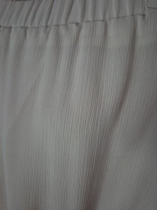 Lote: Falda Massimo Dutti - Pantalón blanco - L