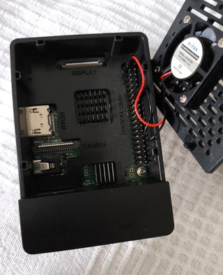 Raspberry Pi 3B Carcasa Disipador Adaptador
