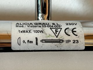 Aplique Baño Halógeno