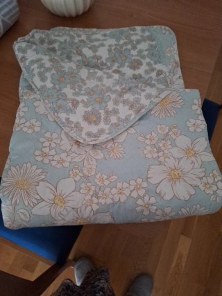 Colcha reversible 180x270 floral