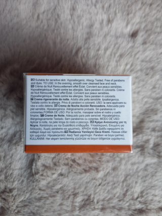 Avon Nutraeffects Crema Noche Radiance