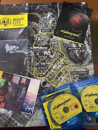 Cyberpunk 2077 Edición Coleccionista PS4