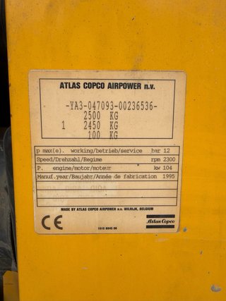 Compresor Atlas Copco XAS 175
