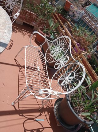 Conjunto jardín forja (restaurar)