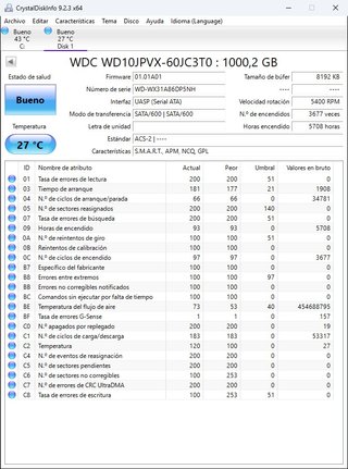 Disco Duro 2,5" WD 1TB Portátil & consola