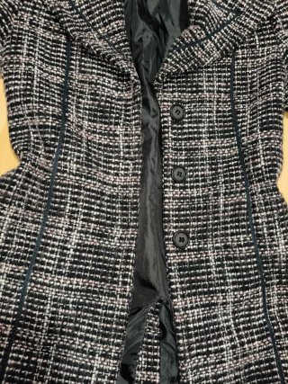 Cappotto in lana taglio vintage Tg. S/XS