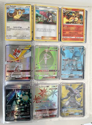 Carte Pokemon Mew, Charizard, Pidgeot, Gengar ecc.