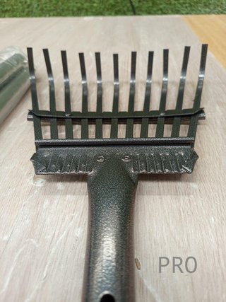 Escoba/rastrillo para hojas ajustable
