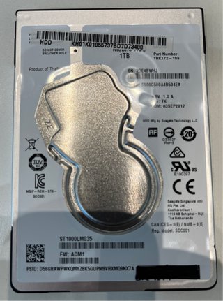 Lote 6 Discos Duros 2.5 SSD y SATA varios tamaños
