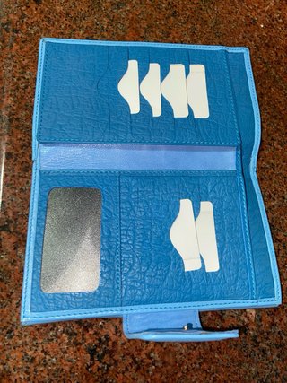 Cartera monedero piel mujer