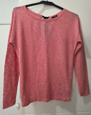 Bershka Suéter Verano Rosa Talla M