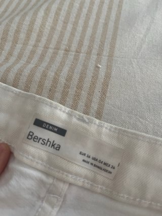 Shorts blancos vaqueros
