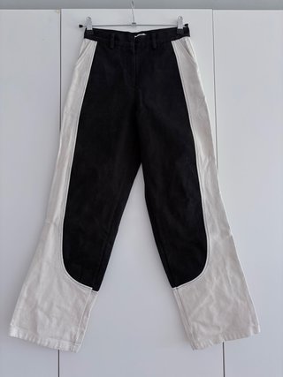 Pantalones vaqueros cowboy bicolor