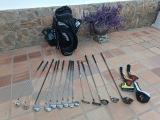 Set de Palos de Golf TaylorMade, bolsa Callaway