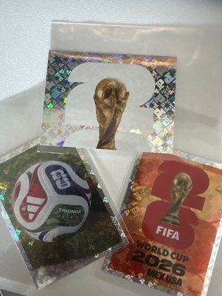 Cromos Mundial FIFA FWC5 FWC6 FWC1
