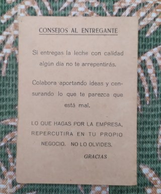 Lote 4 Libretas Central Quesera Vega e Hijos